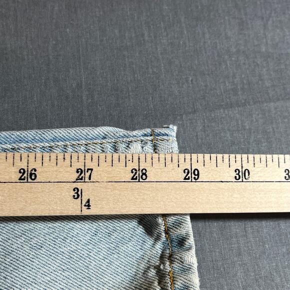 Vintage Levi's 505 Jeans Mens Size 36X30 Blue Stonewashed Denim Straight Leg 90s - Picture 10 of 11